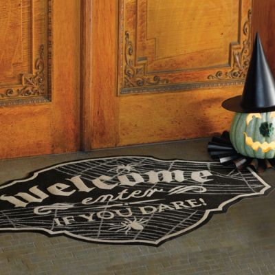 Martha Stewart Halloween Mat Grandin Road