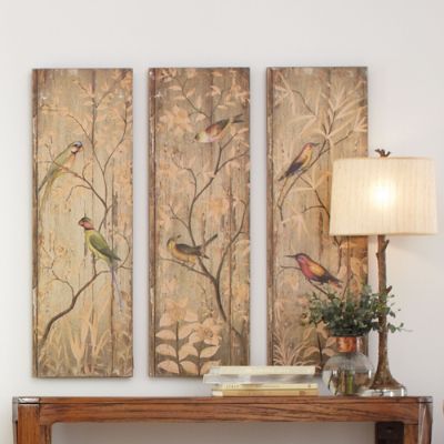 Calima Bird Triptych | Grandin Road