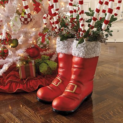 Oversized Santa Boots | Grandin Road