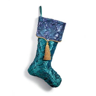 Martha Stewart Flights of Fancy Amethyst Stocking | Grandin Road