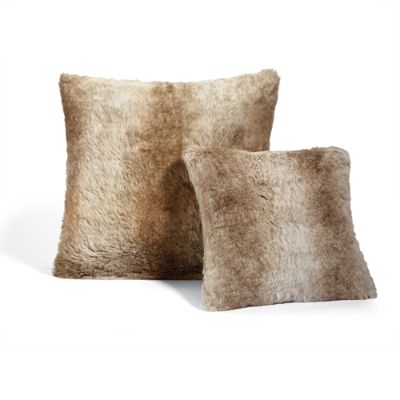 Faux Fur Throw Pillows | Grandin Road