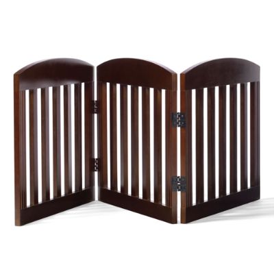 20 H Freestanding Wooden Pet Gate Grandin Road