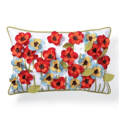 Flower Garden Outdoor Pillow Grandin Road