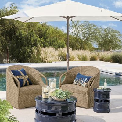 extra large tilting patio umbrella IdealHouse Large Cantilever Patio Umbrella 10 ft X 10 ft Heavy Duty  Aluminum Cantilever Offset Outdoor Umbrella with 360 Degree Rotation for  Backyard Deck Pool Tan in the Patio Umbrellas department at Lowes.com