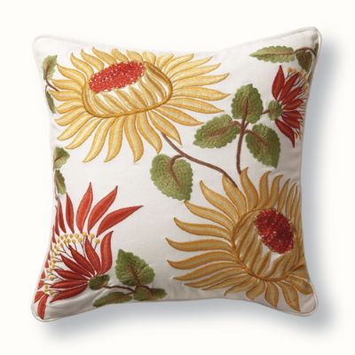 Sunflower Pillow Grandin Road