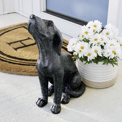 カタログギフトも！ Brutus the Dog Statue | Grandin Road 彫刻・オブジェ