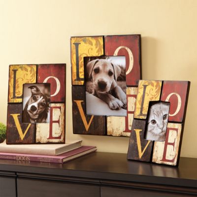 Set of Three Love Frames | Grandin Road