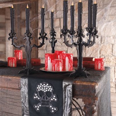 Heavy Blood Drip LED Candle Grandin Road