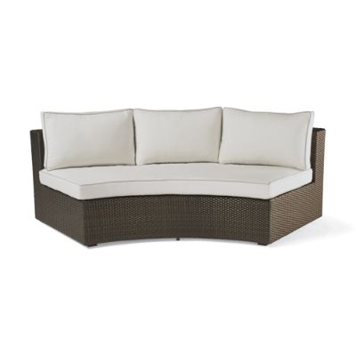 Outdoor curved discount sectional replacement cushions