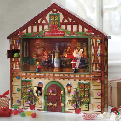 Animated Advent House Grandin Road