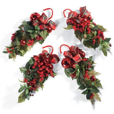 Canterbury Set of Four Chair Swags Grandin Road