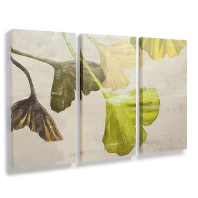 Set of Three Ginkgo Artwork | Grandin Road