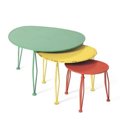 Set of Three Hannah Low Nesting Tables | Grandin Road