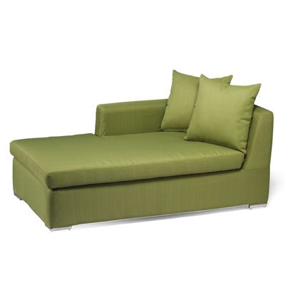 Monaco Chaise Lounge Slipcover and Two Pillow Covers Grandin Road