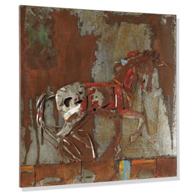 Metal Horse Wall Art Grandin Road
