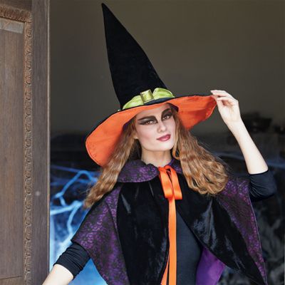 Witch Capelet with Hat | Grandin Road