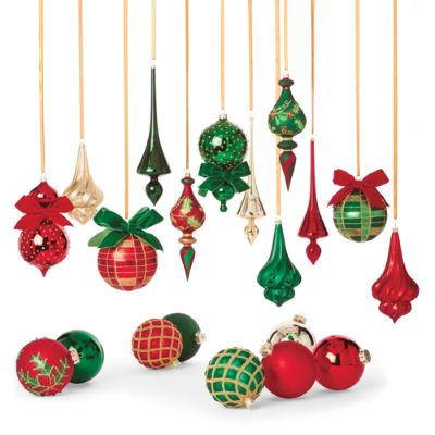 Emerald Christmas Tree Decor Kit | Grandin Road