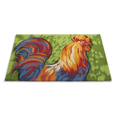 Rooster Indoor Area Rug Grandin Road
