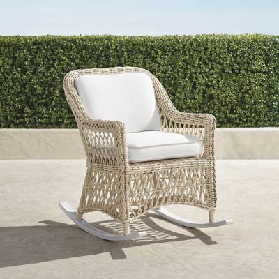 Hampton Rocking Chair in Ivory Finish Frontgate