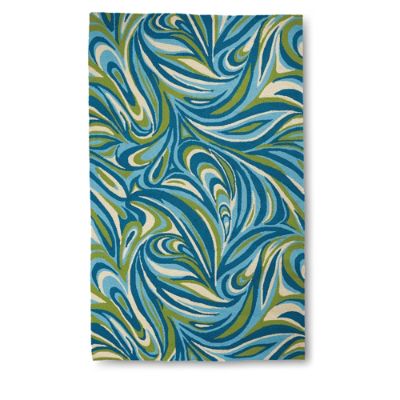 Marble Tile Outdoor Rug Grandin Road