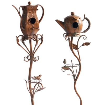 Teapot Garden Stake | Grandin Road