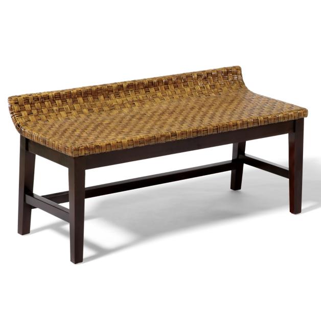 Bali Woven Bench Grandin Road Bali Woven Bench Grandin Road