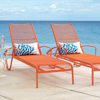 Belize Outdoor Chaise Lounge Grandin Road