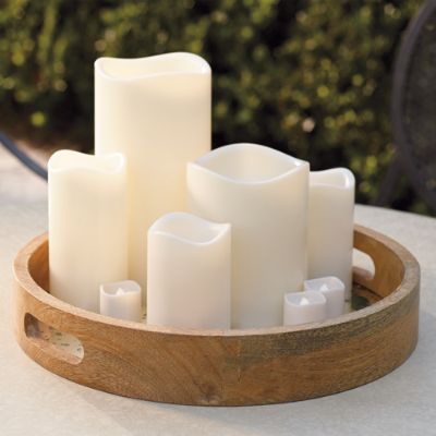 Remote Ready Outdoor Candles Grandin Road