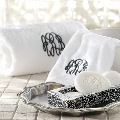 Personalized discount hand towel