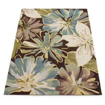 Watercolor Floral Area Rug | Grandin Road