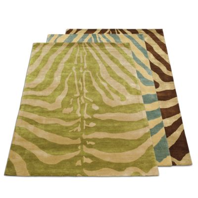 Serengeti Zebra Print Area Rug Grandin Road