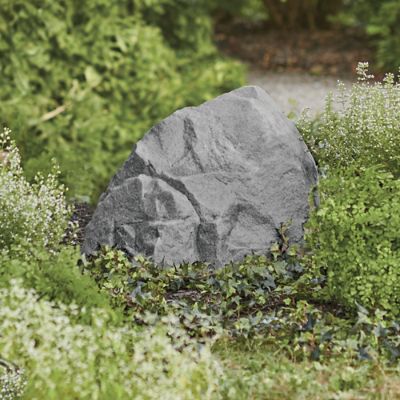 Grey Faux Stone Cover | Grandin Road