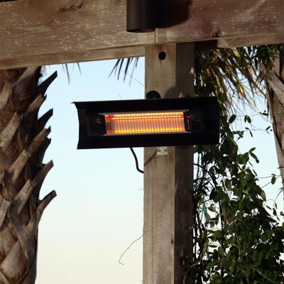 WallMounted Infrared Stainless Steel Patio Heater Grandin Road