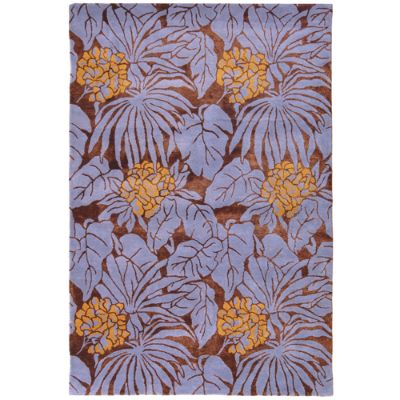 Viscose Floral Area Rug Grandin Road