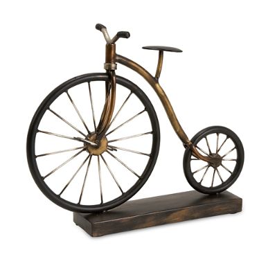 Big Wheel Bicycle Statuary Grandin Road