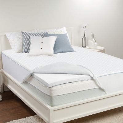 Sealy 2" Memory Foam Mattress Topper Grandin Road