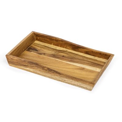 Acacia Wood Vanity Tray | Grandin Road