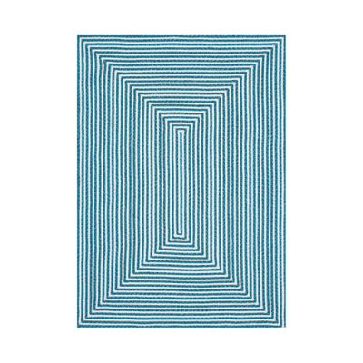 Braided Hooked Outdoor Rug Grandin Road