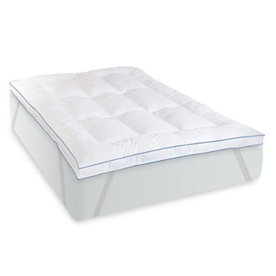 Deluxe Memory Foam and Fiber Bed Topper Grandin Road