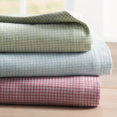 Hotsell Gingham fall flannel sheets