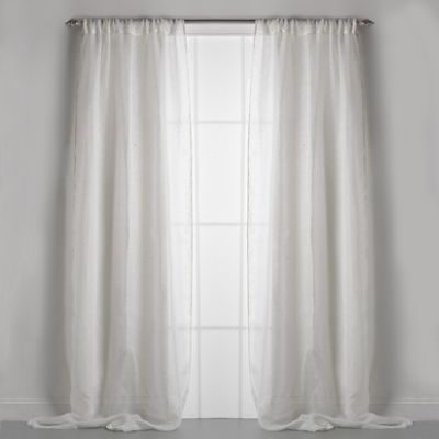Solid Linen Gauze Window Panel Grandin Road