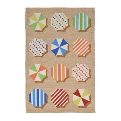 Umbrellas Outdoor Rug Grandin Road