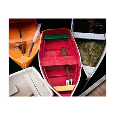 Wooden Boats XI Outdoor Wall Art | Grandin Road