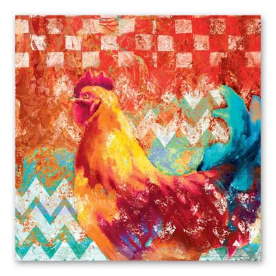 Funky Rooster Wall Art - I | Grandin Road