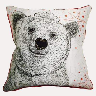 eddie bauer polar bear pillow