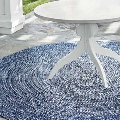 Oliver Round Outdoor Rug Grandin Road