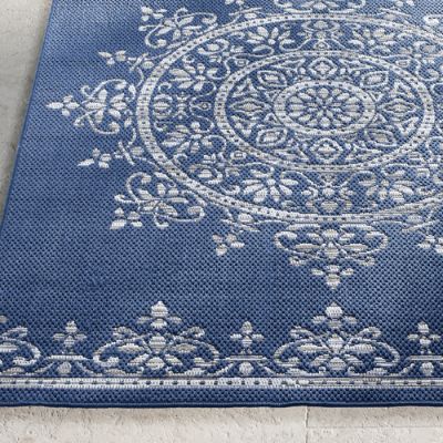 Avalon Mandala Outdoor Rug Grandin Road