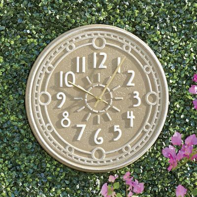 8 Decorative Indoor/outdoor Patio Wall Thermometer (bronze)