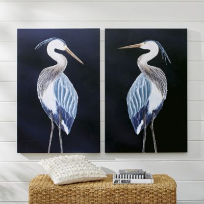 Blue Heron Wall Art | Grandin Road