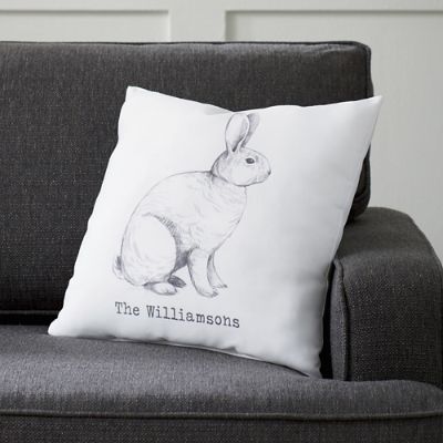 Personalized Bunny Pillow | Grandin Road